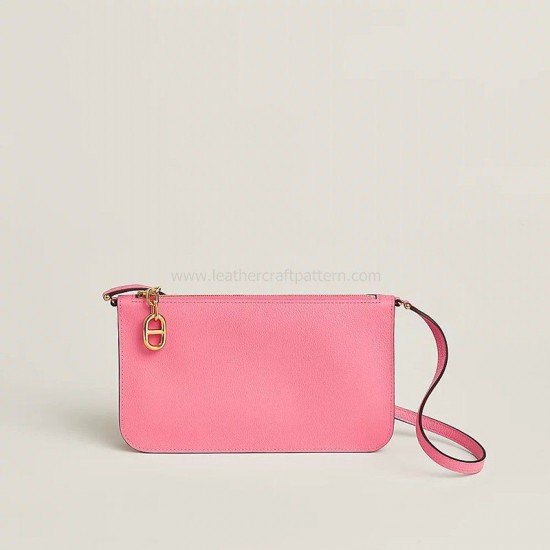 With 85 detailed pictures instruction Hermes Zipengo Chaine d'Ancre To Go pouch pattern pdf download ACC-300