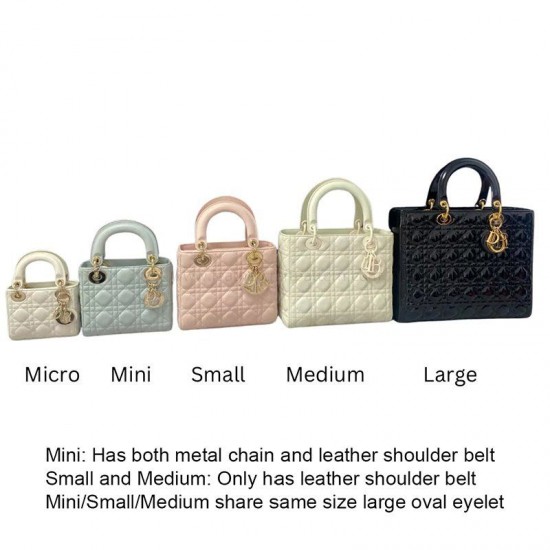 With 271 detailed pictures instruction Dior Lady Dior Mini bag pattern pdf download ACC-314