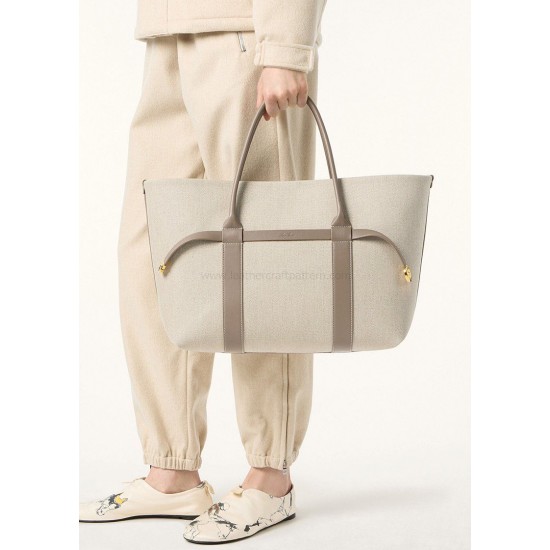 With 104 pictures instruction Loro Piana Ghiera Shopper Large pattern pdf download ACC-322
