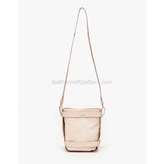 With Instruction bucket bag template drawstring bag pattern sling bag pattern bag sewing patterns PDF ACC-33