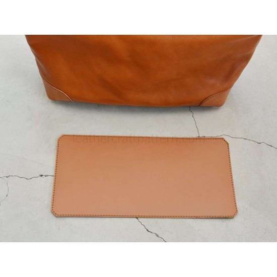 With instruction leather duffle bag pattern travel bag pattern PDF instant download ACC-38