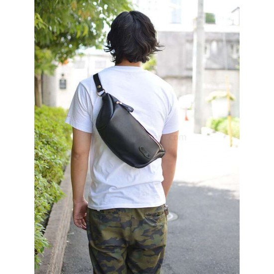 With instruction leather chest bag waist bag pattern PDF instant download ACC-39