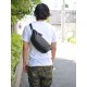 With instruction leather chest bag waist bag pattern PDF instant download ACC-39