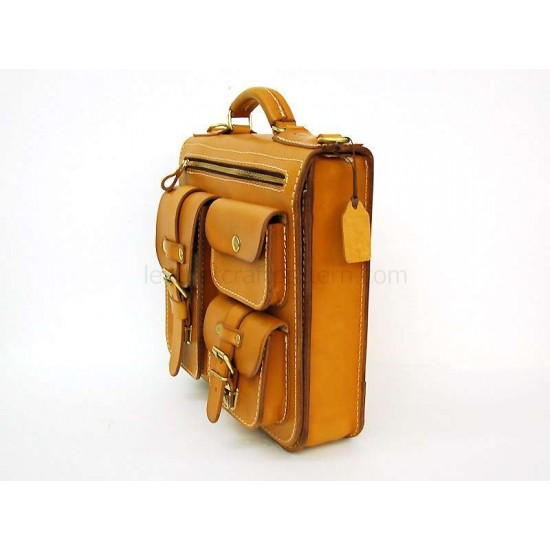 With instruction - 3 ways leather backpack pattern PDF instant download ACC-40
