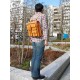 With instruction - 3 ways leather backpack pattern PDF instant download ACC-40