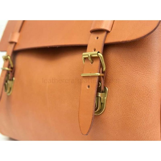 With instruction - leather travel bag pattern PDF instant download ACC-41 leathercraft pattern leather craft pattern leather template