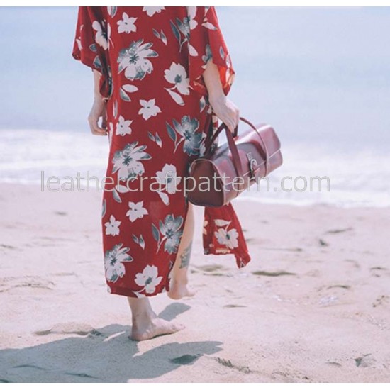 With instruction Leather Baguette handbag pattern PDF instant download ACC-49 With instruction Leather Baguette handbag pattern PDF instant download ACC-49
