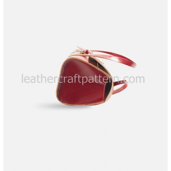 With instruction Leather Baguette handbag pattern PDF instant download ACC-49 With instruction Leather Baguette handbag pattern PDF instant download ACC-49