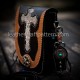 With instruction leather waist bag pattern Locomotive pocket pattern PDF instant download ACC-51