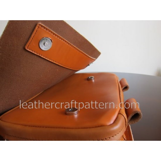 With instruction leather bag pattern cross body bag pattern bag sewing pattern PDF instant download ACC-55 With instruction leather bag pattern cross body bag pattern bag sewing pattern PDF instant download ACC-55