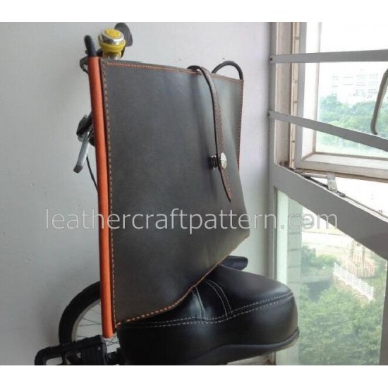 Leather bag pattern cross body bag pattern bag sewing pattern PDF instant download ACC-60