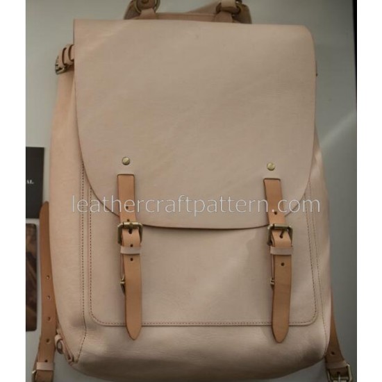 Leather bag pattern backpack pattern bag sewing pattern PDF instant download ACC-64 With instruction