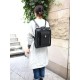 With instruction leather sewing pattern leather backpack pattern PDF instant download ACC-66