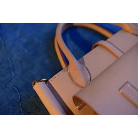 With instruction leather Tote bag pattern PDF instant download ACC-68 leathercraft pattern leather craft pattern leather template