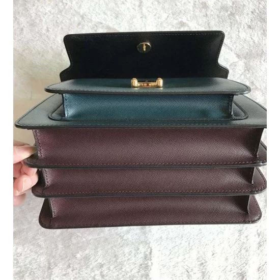Marni, Trunk, women, shoulder, handbag, pattern
