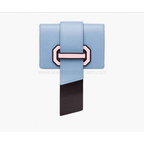 With instruction Prada Plex Ribbon bag pattern leather bag patterns ACC-87 PDF instant download