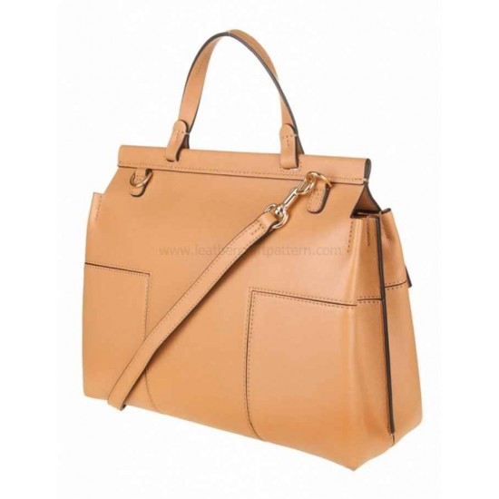With instruction 2 in 1 Tory Burch handbag pattern leather bag patterns ACC-92 PDF instant download