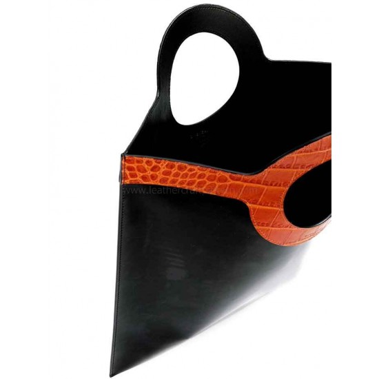 Givenchy contrast handle flat tote pattern leather bag patterns ACC-94 PDF instant download