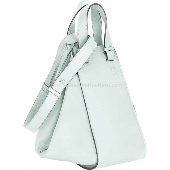 With instruction Leather bag patterns LOEWE two tone hammock bag pattern  ACC-95 PDF instant download
