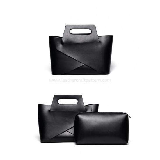 With instruction Handbag pattern leather bag patterns ACC-98 PDF instant download With instruction Handbag pattern leather bag patterns ACC-98 PDF instant download