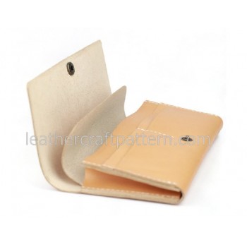 Leather wallet pattern, long wallet pattern, PDF download, LWP-02, leather art leather craft patterns leathercraft patterns hand stitched pattern
