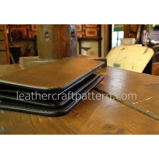 leather patterns long wallet pattern PDF LWP-04 leather craft leather working leather working patterns bag sewing