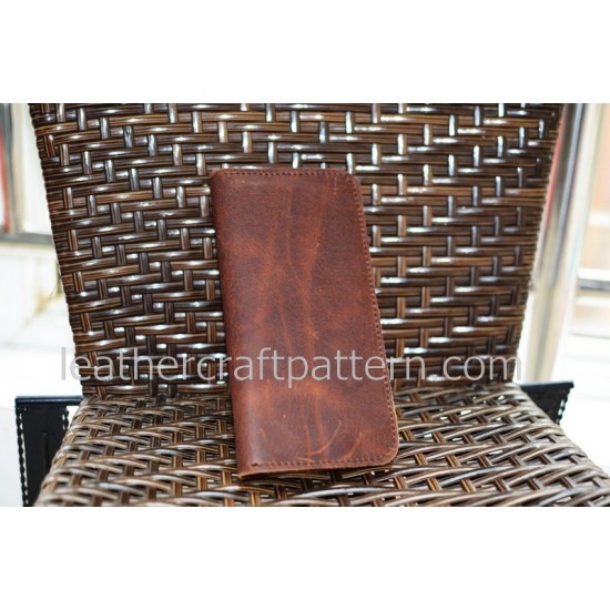 Leather wallet patterns PDF insant download LWP-06 leathercraft patterns, leather bag sewing patterns