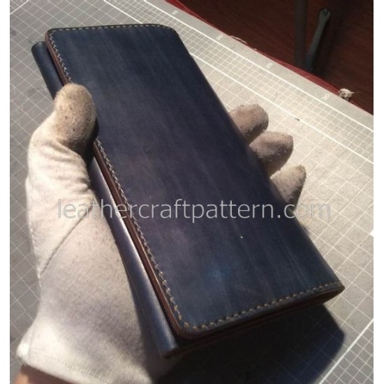 With instruction leather wallet patterns PDF insant download LWP-07 leathercraft patterns With instruction leather wallet patterns PDF insant download LWP-07 leathercraft patterns