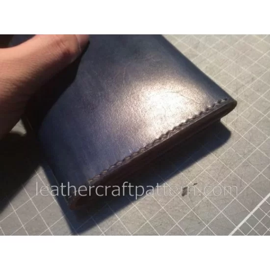 leather wallet pattern, long wallet, pattern, pdf, download, money clip ...