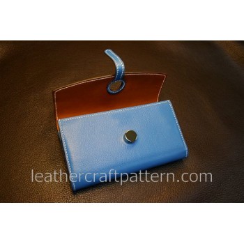 Leather wallet pattern long wallet pattern PDF download, LWP-12,leather purse pattern leathercraft pattern hand stitched pattern Leather wallet pattern long wallet pattern PDF download, LWP-12,leather purse pattern leathercraft pattern hand stitched pattern