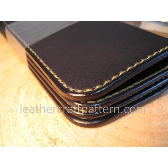 Leater wallet pattern long wallet pattern PDF LWP-17 leather craft leather working leather working patterns bag sewing Leater wallet pattern long wallet pattern PDF LWP-17 leather craft leather working leather working patterns bag sewing