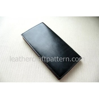 Bag stitch patterns long wallet pattern PDF LWP-23 leather craft leather working leather working patterns bag sewing
