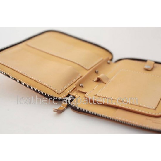 With instruciton reception bag patterns Inclusive package pattern PDF LWP-27 leather craft leather working leather