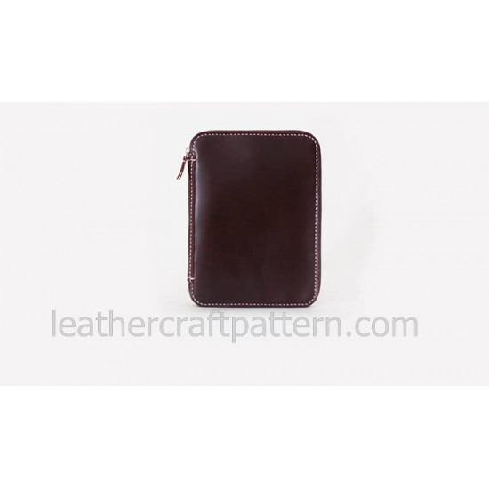 With instruciton reception bag patterns Inclusive package pattern PDF LWP-27 leather craft leather working leather