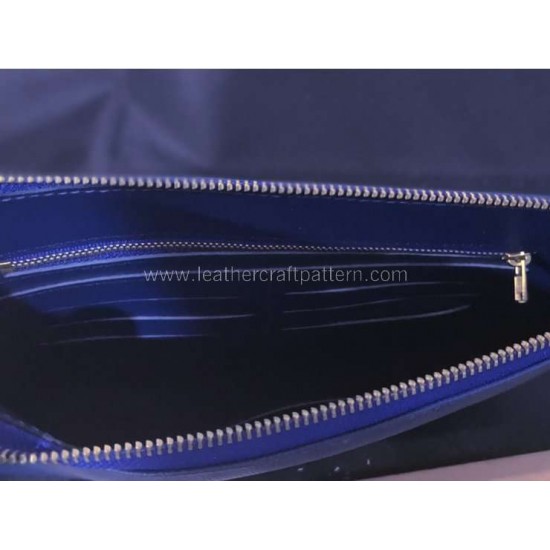 With instruction - Leather clutch pattern PDF instant download LWP-39 With instruction - Leather clutch pattern PDF instant download LWP-39