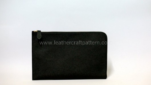 Leather clutch sewing tutorial Leather clutch sewing tutorial