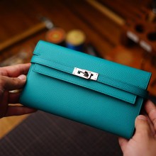 With 156 pictures detailed instruction H Kelly clutch, Kelly Portefeuille classique, long wallet pattern pdf download LWP-42
