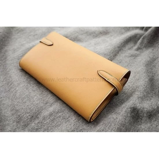 Ladies Trifold Clutch Wallet Handmade Leather Wallets for Women –  igemstonejewelry