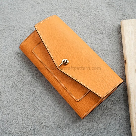 Leather wallet template, leather wallet pattern, pdf, download, LWP-45