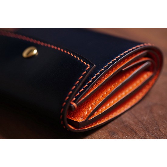 With 85 pictures detailed instruction triple fold wallet pattern pdf download LWP-47 With 85 pictures detailed instruction triple fold wallet pattern pdf download LWP-47
