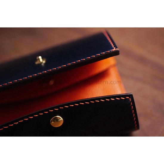 With 85 pictures detailed instruction triple fold wallet pattern pdf download LWP-47 With 85 pictures detailed instruction triple fold wallet pattern pdf download LWP-47