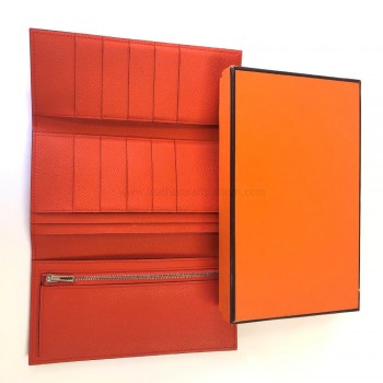 With 188 pictures detailed instruction Hermes Bearn trip-fold long wallet pattern pdf download LWP-48
