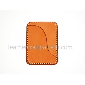 Leather patterns, card case pattern, SLG-01, PDF instant download, leathercraft patterns, leather patterns, leather template