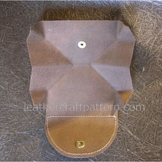 Leather wallet pattern, coin purse pattern, SLG-09, PDF instant download, leathercraft patterns, leather craft patterns, leather patterns, leather template Leather wallet pattern, coin purse pattern, SLG-09, PDF instant download, leathercraft patterns, leather craft patterns, leather patterns, leather template