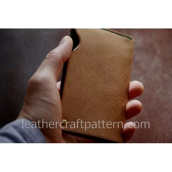 Leather patterns, card case pattern, PDF, download, leather craft patterns, leather  patterns, leather template
