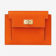With 73 detailed pictures 2020 Hermes Kelly pocket compact wallet pattern PDF instant download SLG-104