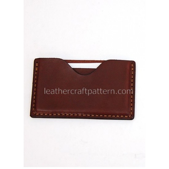 Leather patterns, card holder pattern, card sleeve, SLG-11,PDF instant download, leather craft patterns, leather patterns, leather template