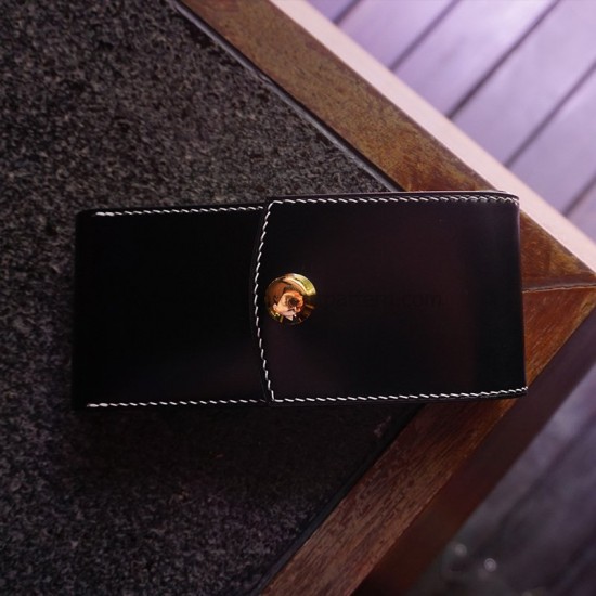 With 29 pictures detailed instruction Montblanc box stitching pen case pattern pdf download SLG-110 With 29 pictures detailed instruction Montblanc box stitching pen case pattern pdf download SLG-110