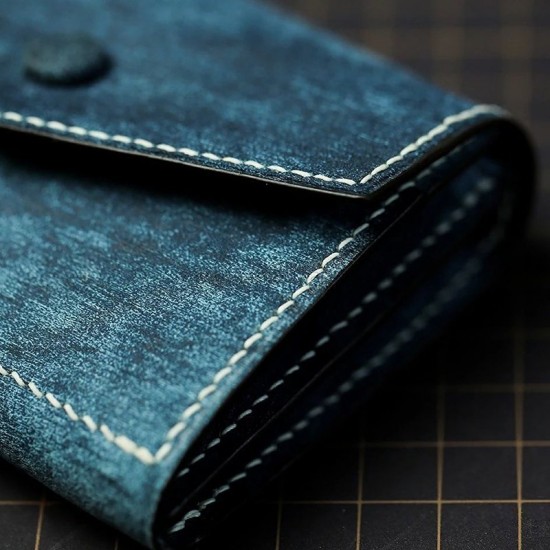 With 32 detailed picture instruction Gusset card holder pattern template pdf download SLG-114