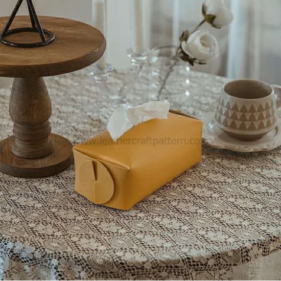 One piece of leather tissue box pattern pdf download SLG-115
